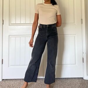 Zara straight leg jeans